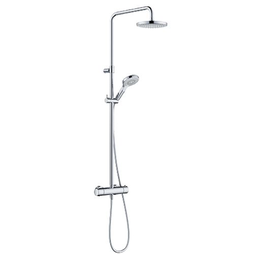 KLUDI-DIVE-Dive-X-3S-Thermostat-Dual-Shower-System-chrom-6907905-00 gallery number 1